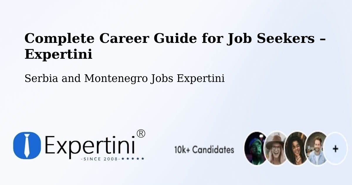Career Guide for Job Seekers – Cumberland - Cumberland, Serbia and Montenegro Jobs Expertini