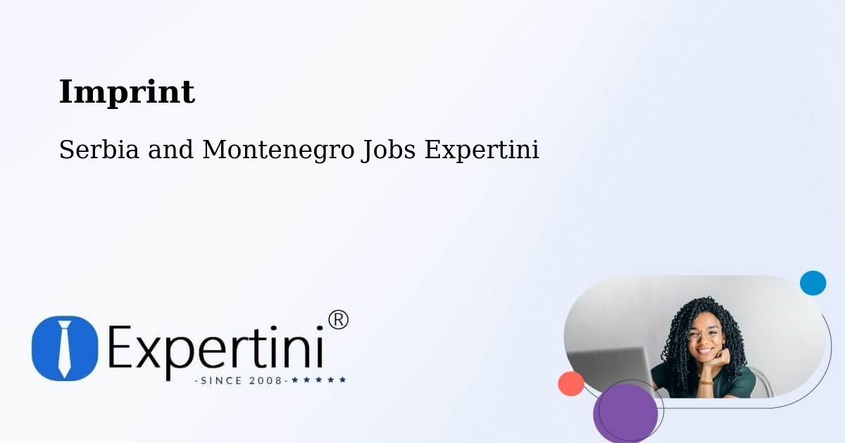 Imprint – Cumberland - Serbia and Montenegro Jobs Expertini